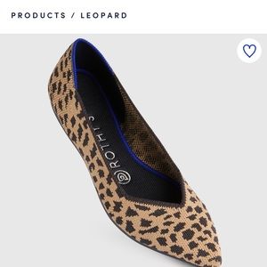 Rothy’s leopard flats